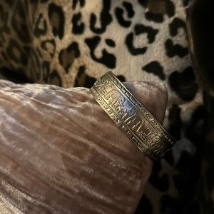 Elephant cuff bracelet